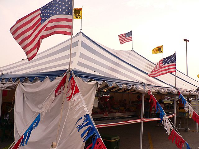 Fireworks tent