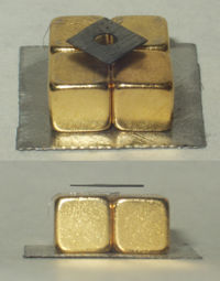 Levitating pyrolytic carbon