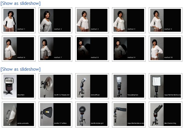 Light Modifiers Compared Light Modifiers Compared